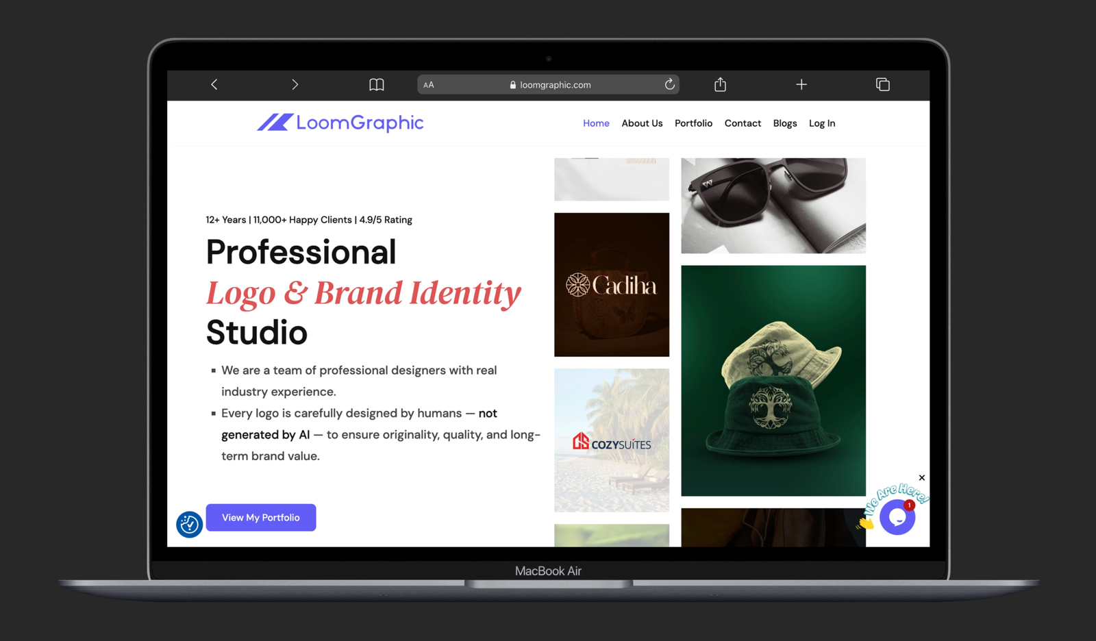 LoomGraphic – Custom Single-Seller Graphic Design Marketplace | WordPress Development 4 Macbook Air loomgraphic.com scaled